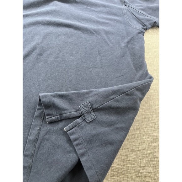 Duluth Trading Co Polo Men's Large Navy with Pocket 23" x 28" 100% Cotton - Picture 14 of 14